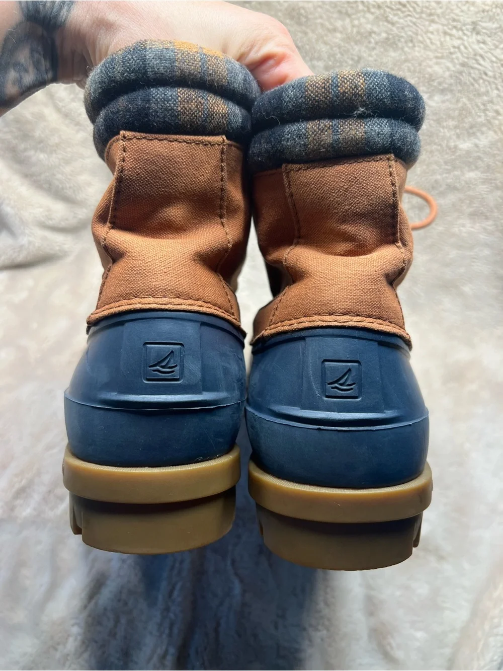 Sperry Mens Rain Boots Size 11.5